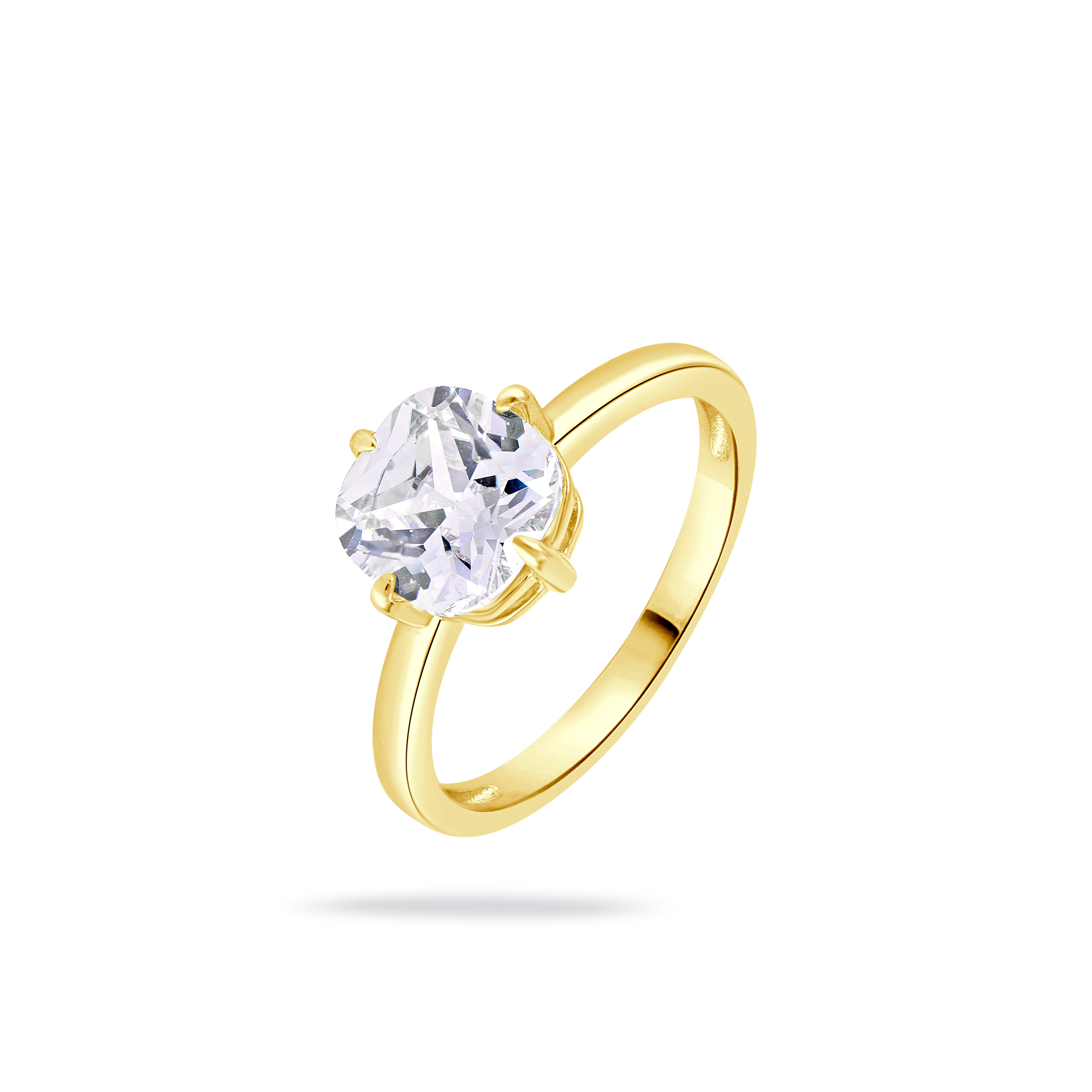 Gold Plated Floral Vine Ring